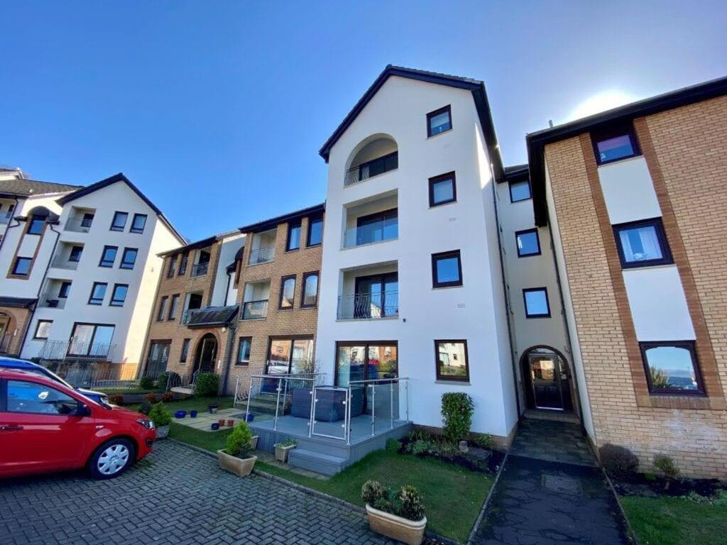 Largs Sea Front, Modern Apartment Esterno foto